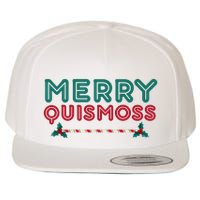 Merry Quismoss Funny Merry Christmas Meme Wool Snapback Cap