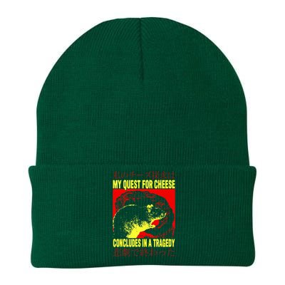 My Quest For Cheese Rat Japanese Rat Knit Cap Winter Beanie