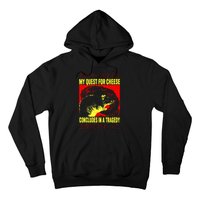 My Quest For Cheese Rat Japanese Rat Hoodie