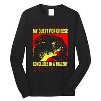 My Quest For Cheese Rat Japanese Rat Long Sleeve Shirt