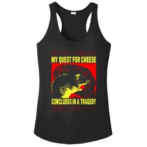 My Quest For Cheese Rat Japanese Rat Ladies PosiCharge Competitor Racerback Tank