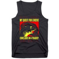 My Quest For Cheese Rat Japanese Rat Tank Top