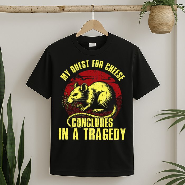 My Quest For Cheese Concludes In A Tragedy T-Shirt