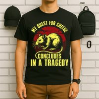 My Quest For Cheese Concludes In A Tragedy T-Shirt