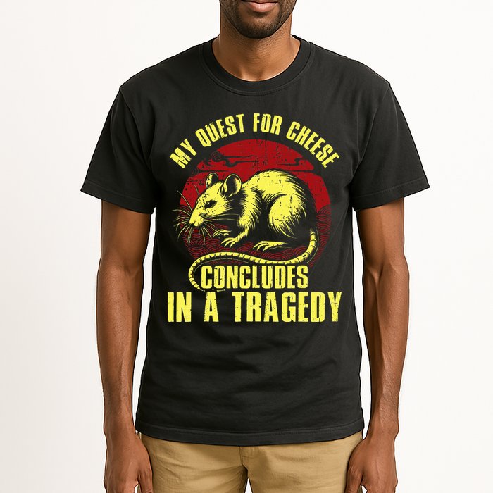 My Quest For Cheese Concludes In A Tragedy Tall T-Shirt