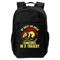 My Quest For Cheese Concludes In A Tragedy Backpack