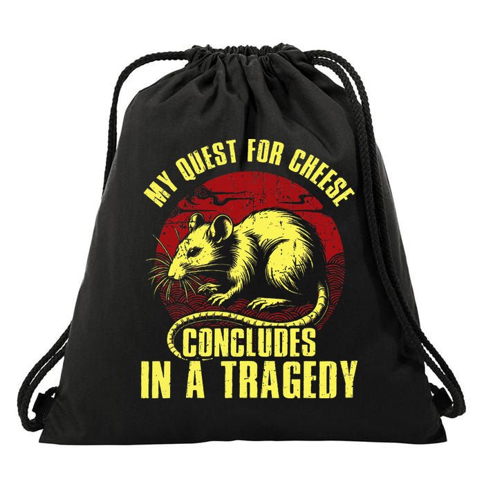 My Quest For Cheese Concludes In A Tragedy Drawstring Bag