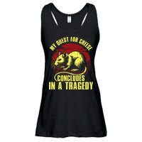 My Quest For Cheese Concludes In A Tragedy Ladies Essential Flowy Tank