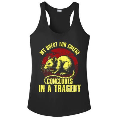 My Quest For Cheese Concludes In A Tragedy Ladies PosiCharge Competitor Racerback Tank