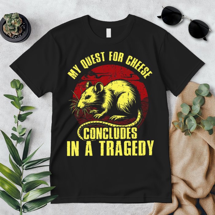 My Quest For Cheese Concludes In A Tragedy Premium T-Shirt