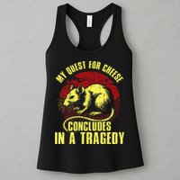 My Quest For Cheese Concludes In A Tragedy Womens Tank Top