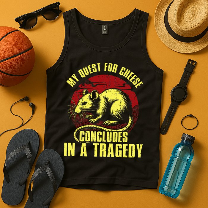 My Quest For Cheese Concludes In A Tragedy Tank Top