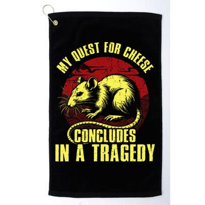 My Quest For Cheese Concludes In A Tragedy Golf Towel
