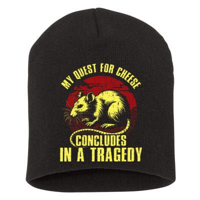 My Quest For Cheese Concludes In A Tragedy Short Acrylic Beanie