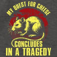 My Quest For Cheese Concludes In A Tragedy Vector Backpack