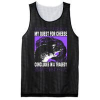 My Quest For Cheese Rat Japanese Mesh Reversible Basketball Jersey Tank