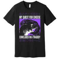 My Quest For Cheese Rat Japanese Premium T-Shirt