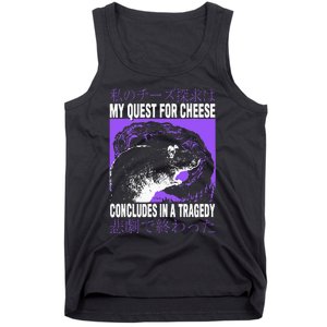 My Quest For Cheese Rat Japanese Tank Top