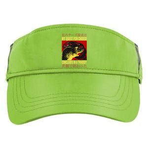 My Quest For Cheese Rat Adult Drive Performance Visor