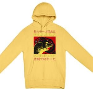 My Quest For Cheese Rat Premium Pullover Hoodie