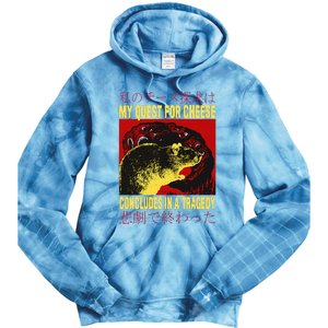 My Quest For Cheese Rat Tie Dye Hoodie