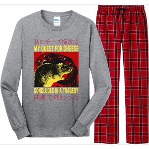 My Quest For Cheese Rat Long Sleeve Pajama Set