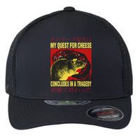 My Quest For Cheese Rat Flexfit Unipanel Trucker Cap