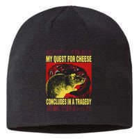 My Quest For Cheese Rat Sustainable Beanie