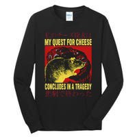 My Quest For Cheese Rat Tall Long Sleeve T-Shirt