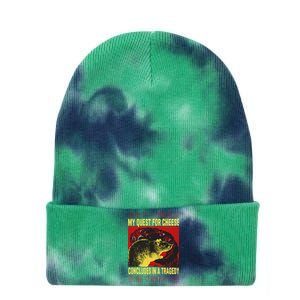 My Quest For Cheese Rat Tie Dye 12in Knit Beanie