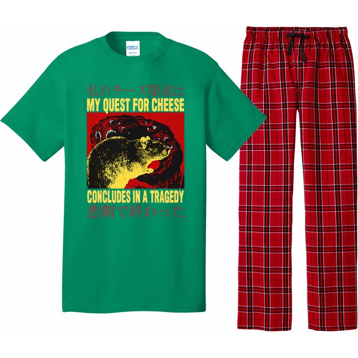 My Quest For Cheese Rat Pajama Set