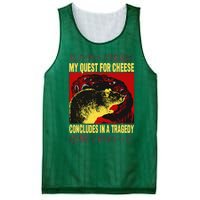 My Quest For Cheese Rat Mesh Reversible Basketball Jersey Tank