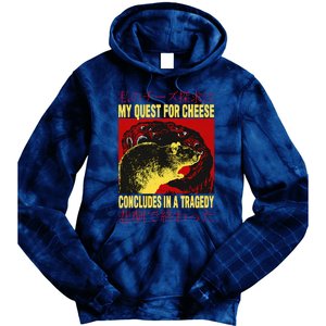 My Quest For Cheese Rat Tie Dye Hoodie