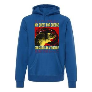 My Quest For Cheese Rat Premium Hoodie