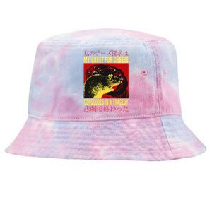 My Quest For Cheese Rat Tie-Dyed Bucket Hat