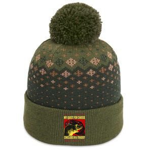 My Quest For Cheese Rat The Baniff Cuffed Pom Beanie