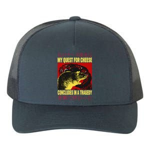 My Quest For Cheese Rat Yupoong Adult 5-Panel Trucker Hat