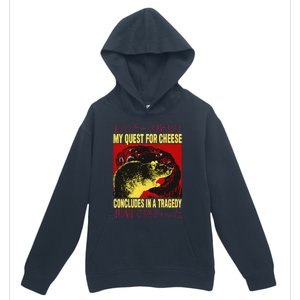 My Quest For Cheese Rat Urban Pullover Hoodie