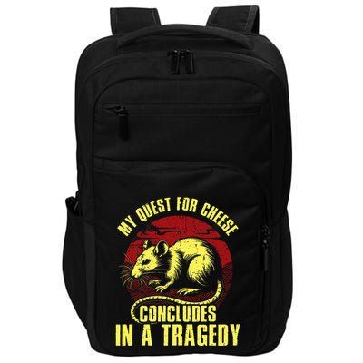 My Quest For Cheese Concludes In A Tragedy Rat Impact Tech Backpack