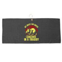 My Quest For Cheese Concludes In A Tragedy Rat Large Microfiber Waffle Golf Towel