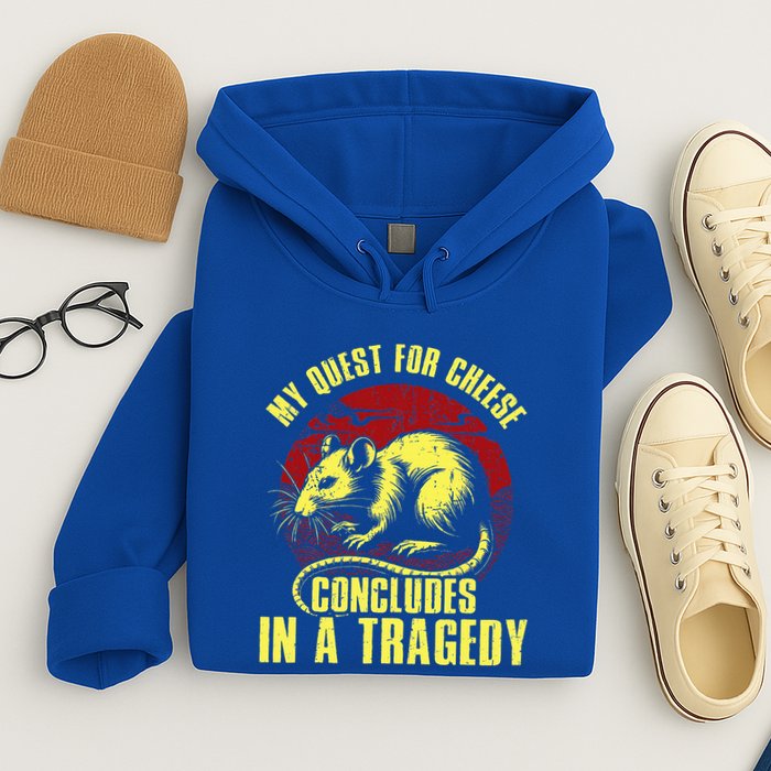 My Quest For Cheese Concludes In A Tragedy Rat Hoodie