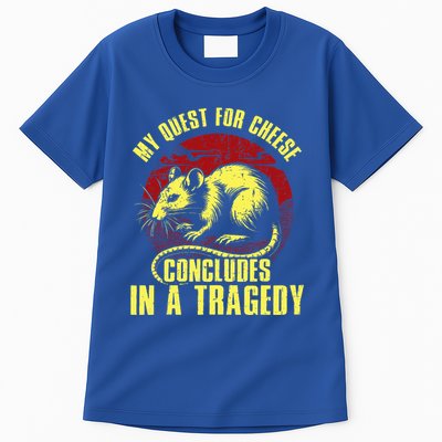 My Quest For Cheese Concludes In A Tragedy Rat Tall T-Shirt