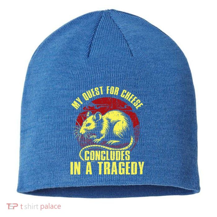 My Quest For Cheese Concludes In A Tragedy Rat Sustainable Beanie