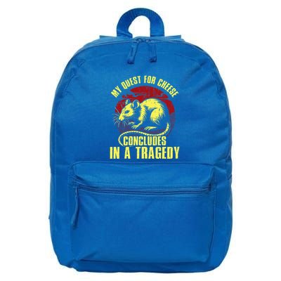 My Quest For Cheese Concludes In A Tragedy Rat 16 in Basic Backpack