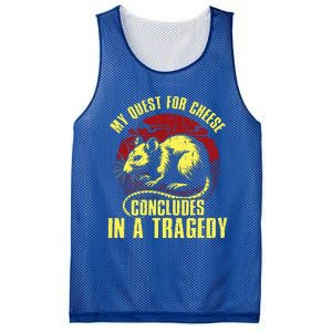 My Quest For Cheese Concludes In A Tragedy Rat Mesh Reversible Basketball Jersey Tank