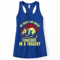 My Quest For Cheese Concludes In A Tragedy Rat Womens Tank Top