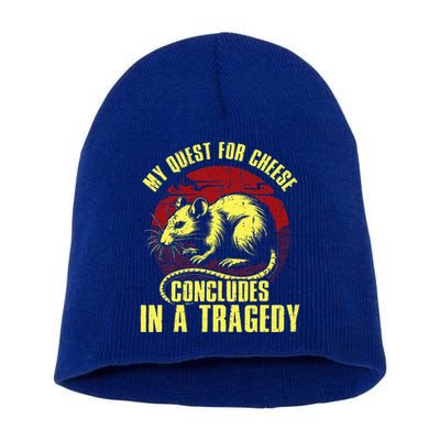 My Quest For Cheese Concludes In A Tragedy Rat Short Acrylic Beanie