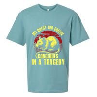 My Quest For Cheese Concludes In A Tragedy Rat Sueded Cloud Jersey T-Shirt