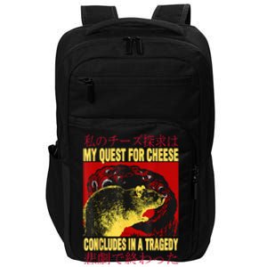 My Quest For Cheese Rat Impact Tech Backpack