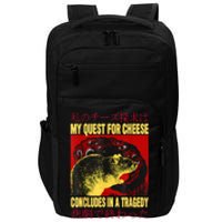 My Quest For Cheese Rat Impact Tech Backpack